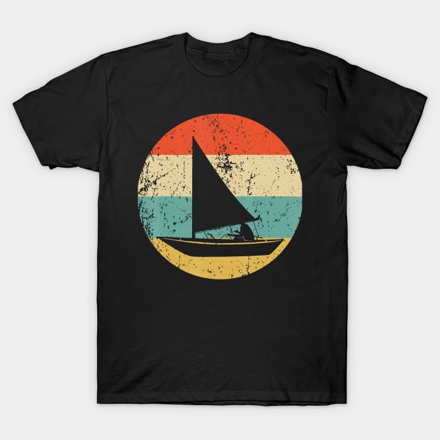 Sailing Vintage Retro Sail Boat T-Shirt by AlexWu